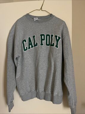 Cal Poly Gray Crewneck Sweatshirt - Cal Poly
